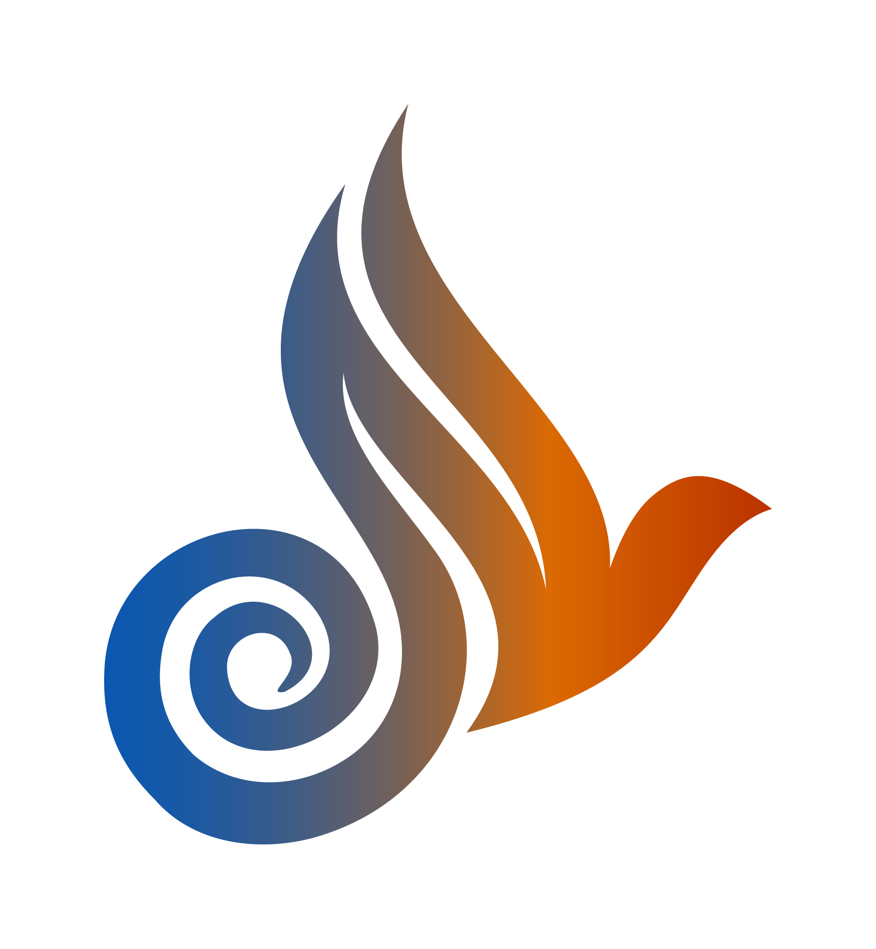 The Resilient Activist's logo: multi-colored snailbird