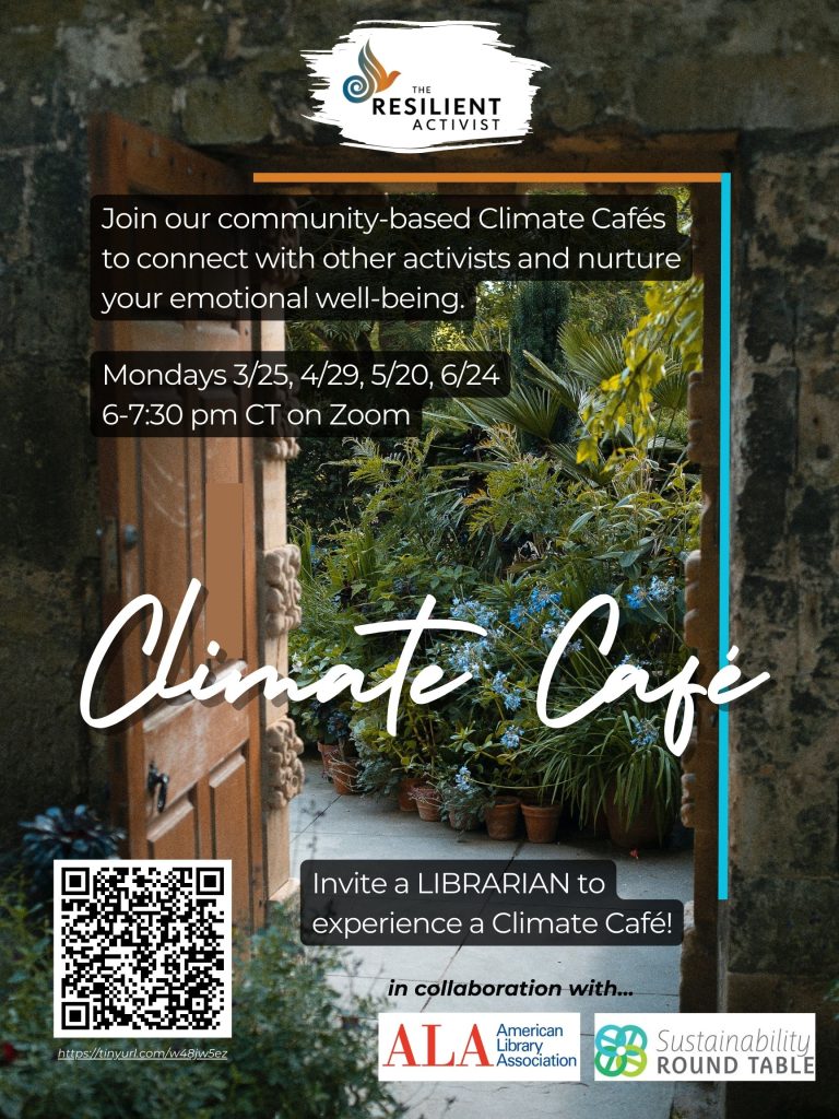 2024 Climate Cafe Flier + MarchApril-May-June Dates