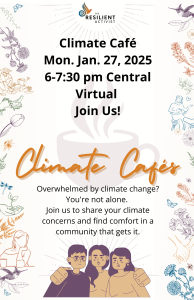 Climate Café Gathering @ Online via Zoom